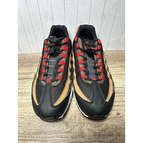 Nike Air Max 95 Essential Yukon Brown University Red CT1805 200 SZ 13 Rare Color - Picture 4 of 5